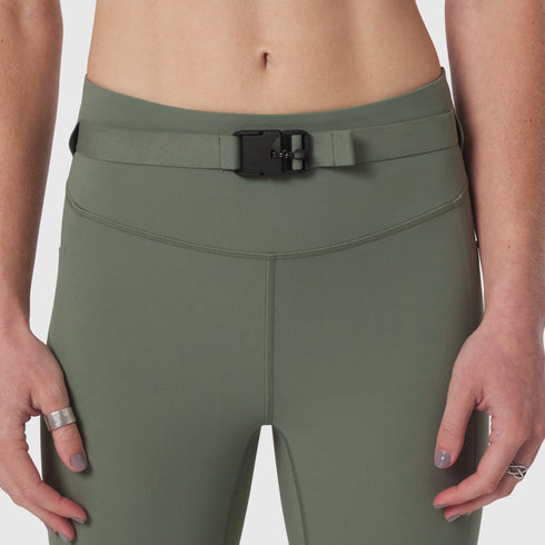 W030. LYCRA® 3-in-1 Legging - Sage