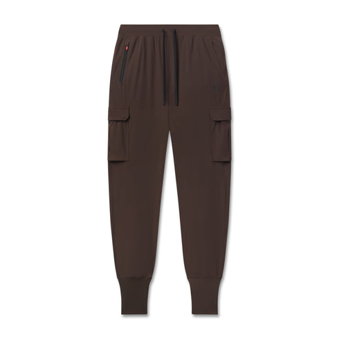 W032. Tetra-Lite® Cargo High Rib Jogger - Dark Earth