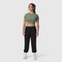 W036. Ripstop Relaxed Track Pant - Black