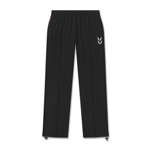 W036. Ripstop Relaxed Track Pant - Black