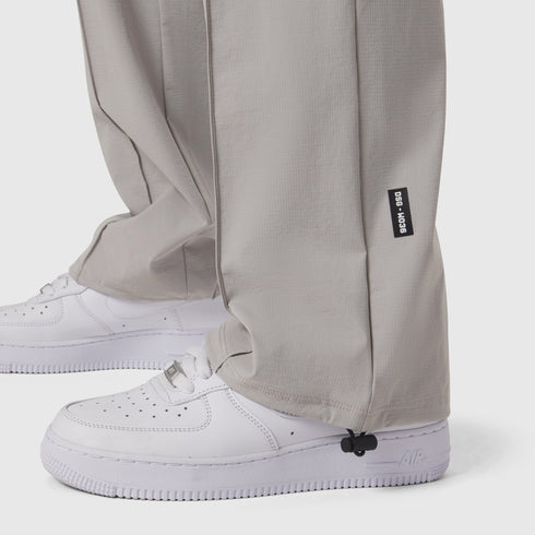 W036. Ripstop Relaxed Track Pant - Slate Grey