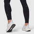 W055. Lycra® Ribbed Running Tight - Black