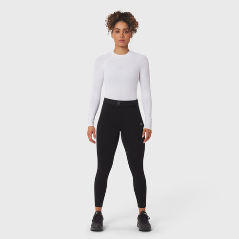 W058. LYCRA® ADAPTIV Baselayer Longsleeve - White