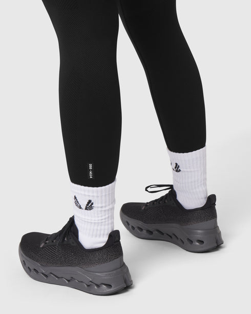 W114. Seamless Legging - Black