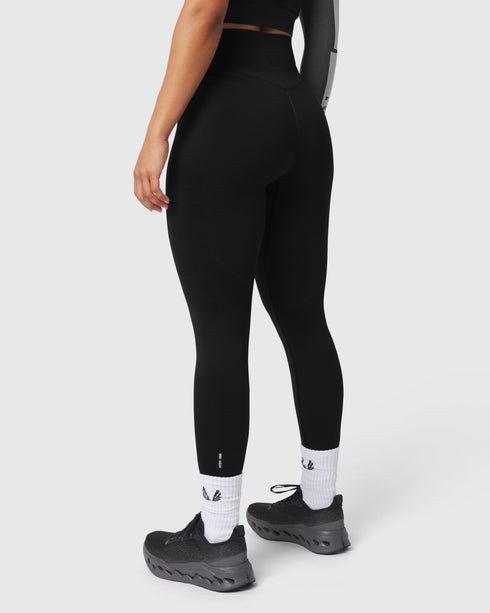 W114. Seamless Legging - Black