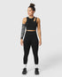 W114. Seamless Legging - Black