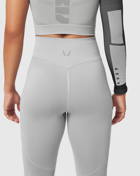 W114. Seamless Legging - Slate Grey