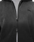 0843. Tech Essential™ Distressed Full Zip Hoodie - Black Sun Fade