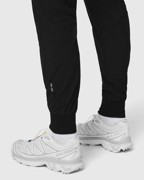 1067. Tetra-Lite® Cuffed Training Jogger - Black "Blade"