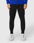 1067. Tetra-Lite® Cuffed Training Jogger - Black "Blade"