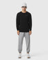 1112. Tech-Waffle™ Longsleeve - Black