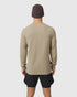 1112. Tech-Waffle™ Longsleeve - Khaki