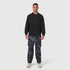 1141. Tetra-Lite® Blade Collar Zip Jacket - Black