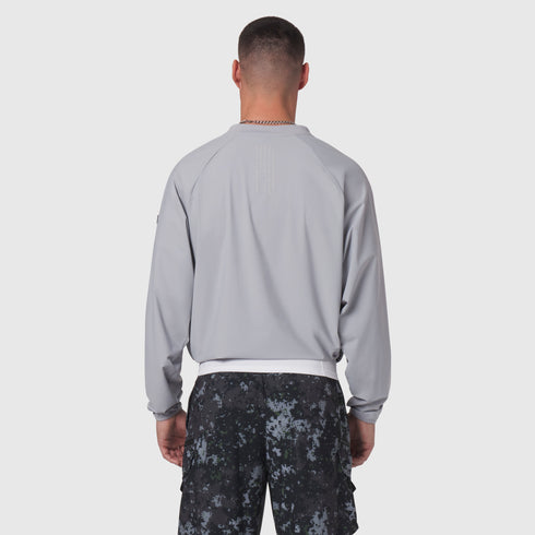 1141. Tetra-Lite® Blade Collar Zip Jacket - Slate Grey