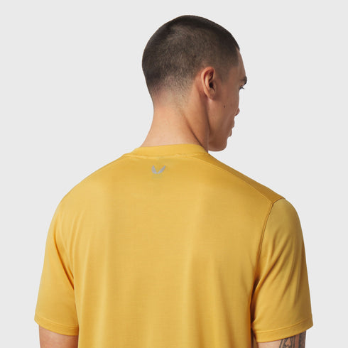 1166. Polartec® Delta Polo - Amber
