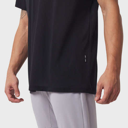 1166. Polartec® Delta Polo - Black