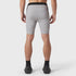 1170. Lycra® Ribbed Run Half-Tight - Slate Grey