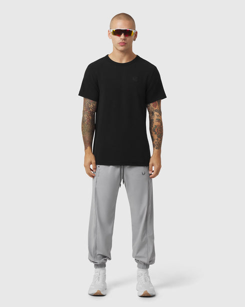 1202. Tech-Waffle™ Tee - Black