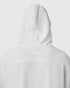 1204. Tech-Waffle™ Short Sleeve Oversized Hoodie - White