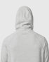 1205. Tech-Waffle™ Quarter Zip Hoodie - Heather Grey