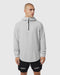1205. Tech-Waffle™ Quarter Zip Hoodie - Heather Grey