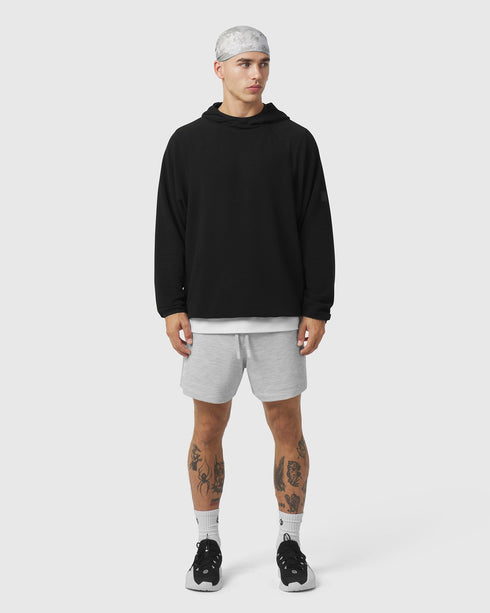 1206. Tech-Waffle™ Scuba Hoodie - Black