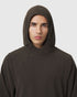 1206. Tech-Waffle™ Scuba Hoodie - Dark Earth