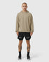 1206. Tech-Waffle™ Scuba Hoodie - Khaki