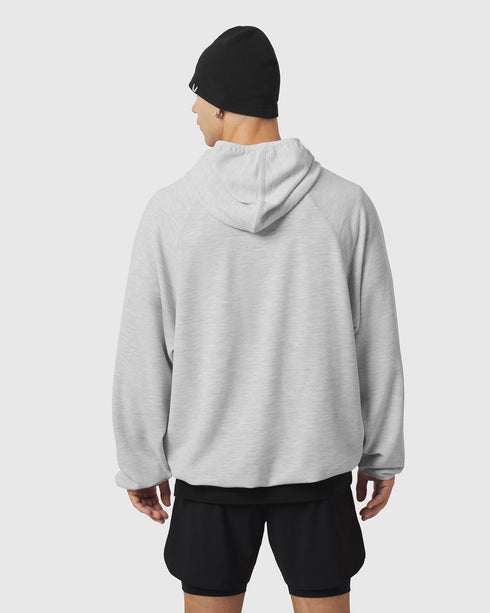 1206. Tech-Waffle™ Scuba Hoodie - Heather Grey
