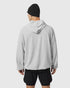1206. Tech-Waffle™ Scuba Hoodie - Heather Grey