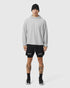 1206. Tech-Waffle™ Scuba Hoodie - Heather Grey
