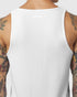 1207. Tech-Waffle™ Slim Tank - White