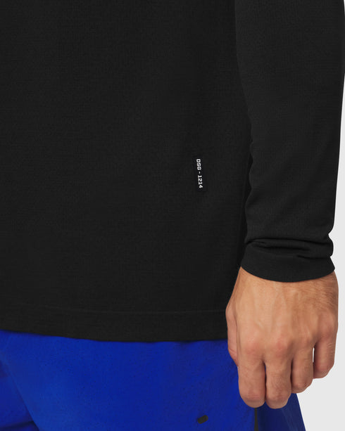1214. Seamless Training Long Sleeve - Black