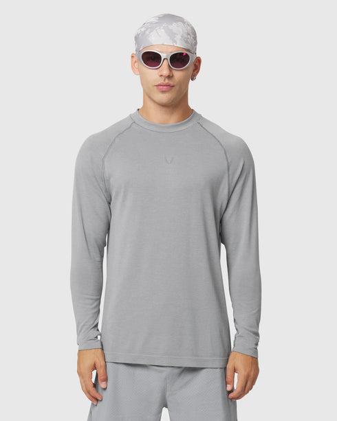 1214. Seamless Training Long Sleeve - Slate Grey