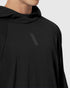1216. Aerotex™ Reversible Hoodie - Black