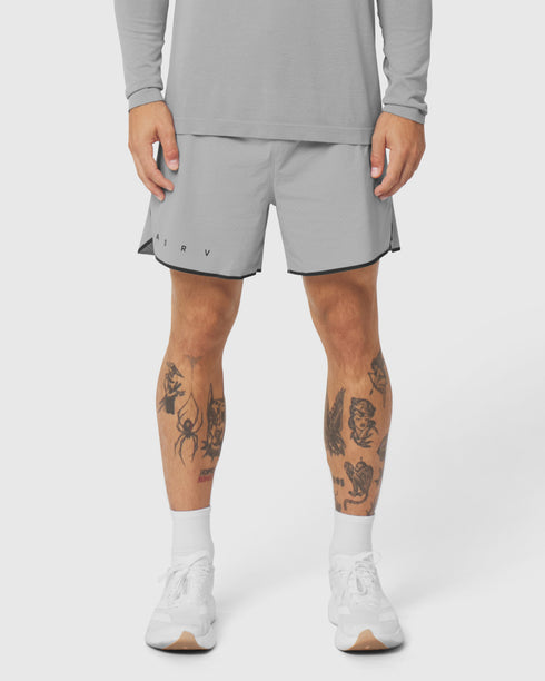 1219. Aerotex™ Perforated Linerless Short - Slate Grey