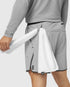 1219. Aerotex™ Perforated Linerless Short - Slate Grey