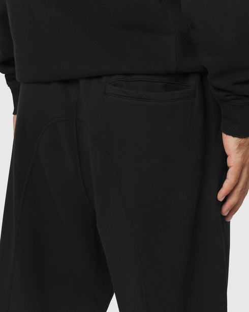 1221. Tech Essential™ Cinch Sweatpants - Black Sun Fade