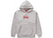 Supreme Inside Out Box Logo Hooded Sweatshirt Heather Grey