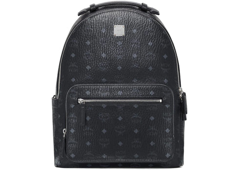 MCM Stark Backpack Visetos Monogram Black