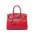 Birkin Handbag Red Togo with Palladium Hardware 30