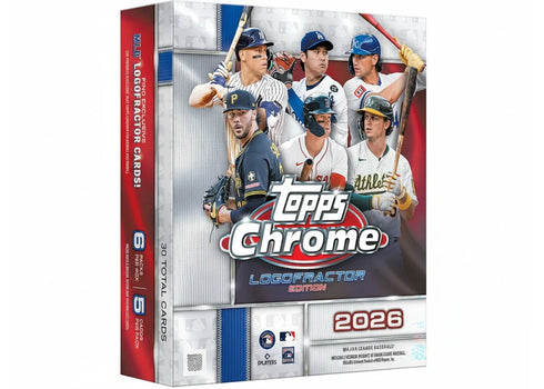 2026 Topps Chrome Baseball Logofractor Box