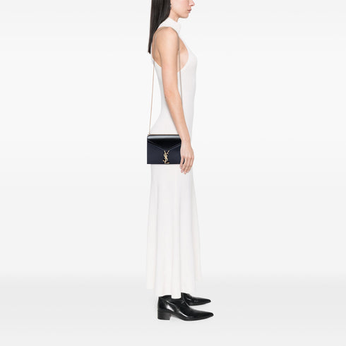 Cassandra Chain Shoulder Bag Leather Small