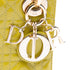 Lady Dior Chain Bag Cannage Quilt Patent Mini