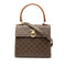 Vintage Logo Top Handle Bag Leather Small