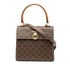Vintage Logo Top Handle Bag Leather Small
