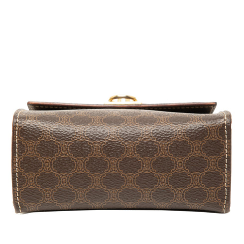 Vintage Logo Top Handle Bag Leather Small