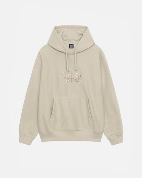 BASIC APPLIQUE STUSSY HOODIE