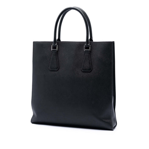 Convertible Zip Around Briefcase Saffiano Leather Medium