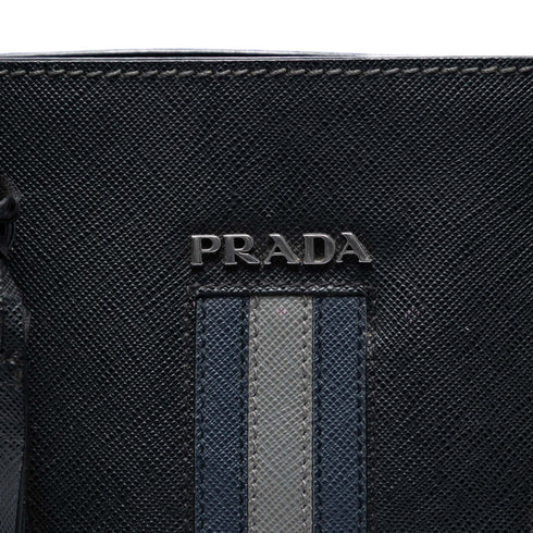 Convertible Zip Around Briefcase Saffiano Leather Medium